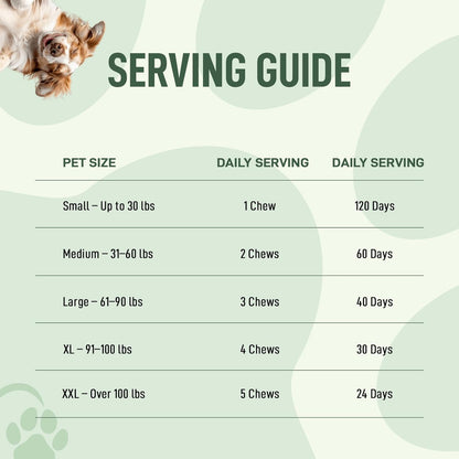 Probiotics for Dogs 120 Chews - Digestive Enzymes & Gut Health Support with Pumpkin Seed, Ginger Root – Dog Probiotics for Diarrhea, Bowel & Immune Support - Bacon Flavor, Soft Chews