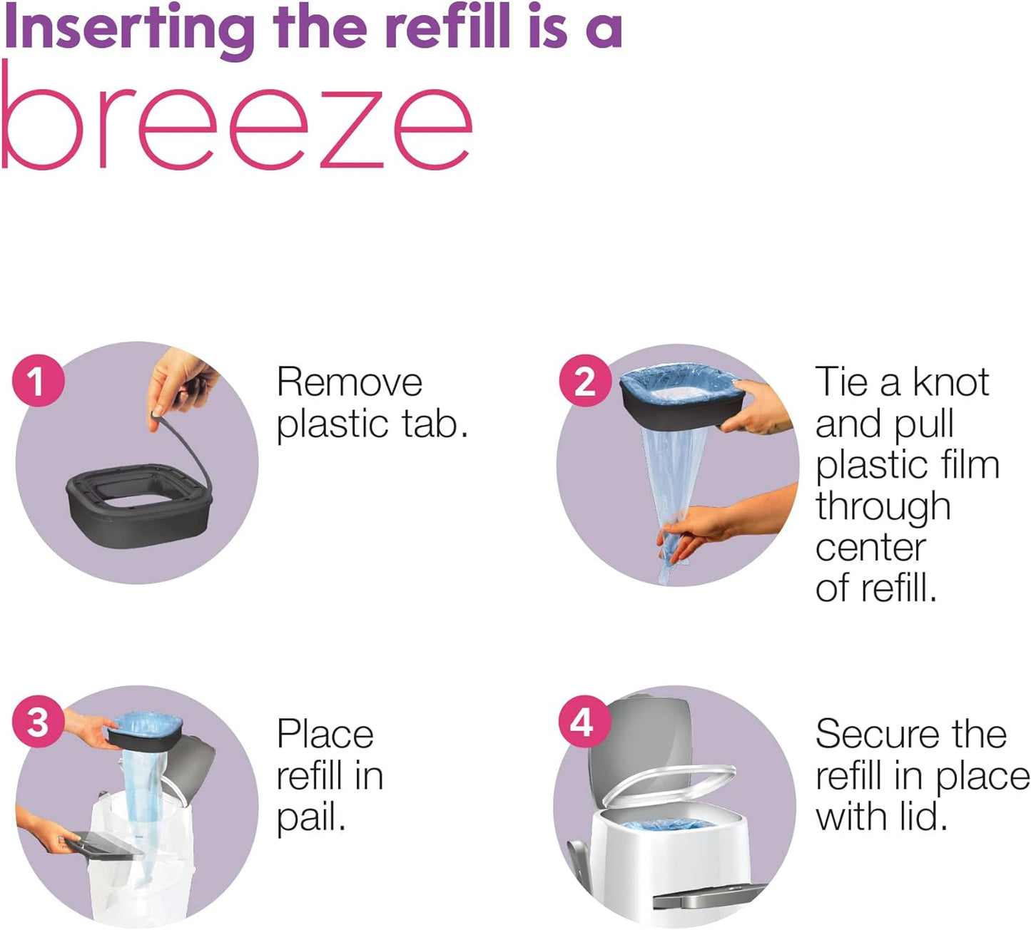 Litter Genie Refill Bags | Jumbo 2-Pack, 56 Total ft | Up to 8 Months of Supply in 2 cartridges | Ultimate Odor Control Cat Litter Bags