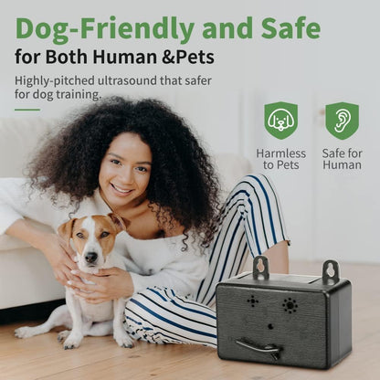 Anti Barking Device, Dog Barking Control Devices,Ultrasonic Dog Bark Deterrent, Mini Sonic Repellent 50 FT Control Range Safe for Dogs Portable Indoor & Outdoor