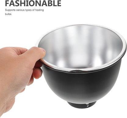 Reptile Dome Lamp Shade Heating Lampshade Metal Reflective Cover 5.5 Inch for Glass Terrarium Heat Bulbs Suitable for Turtle Lizard Pet Habitats