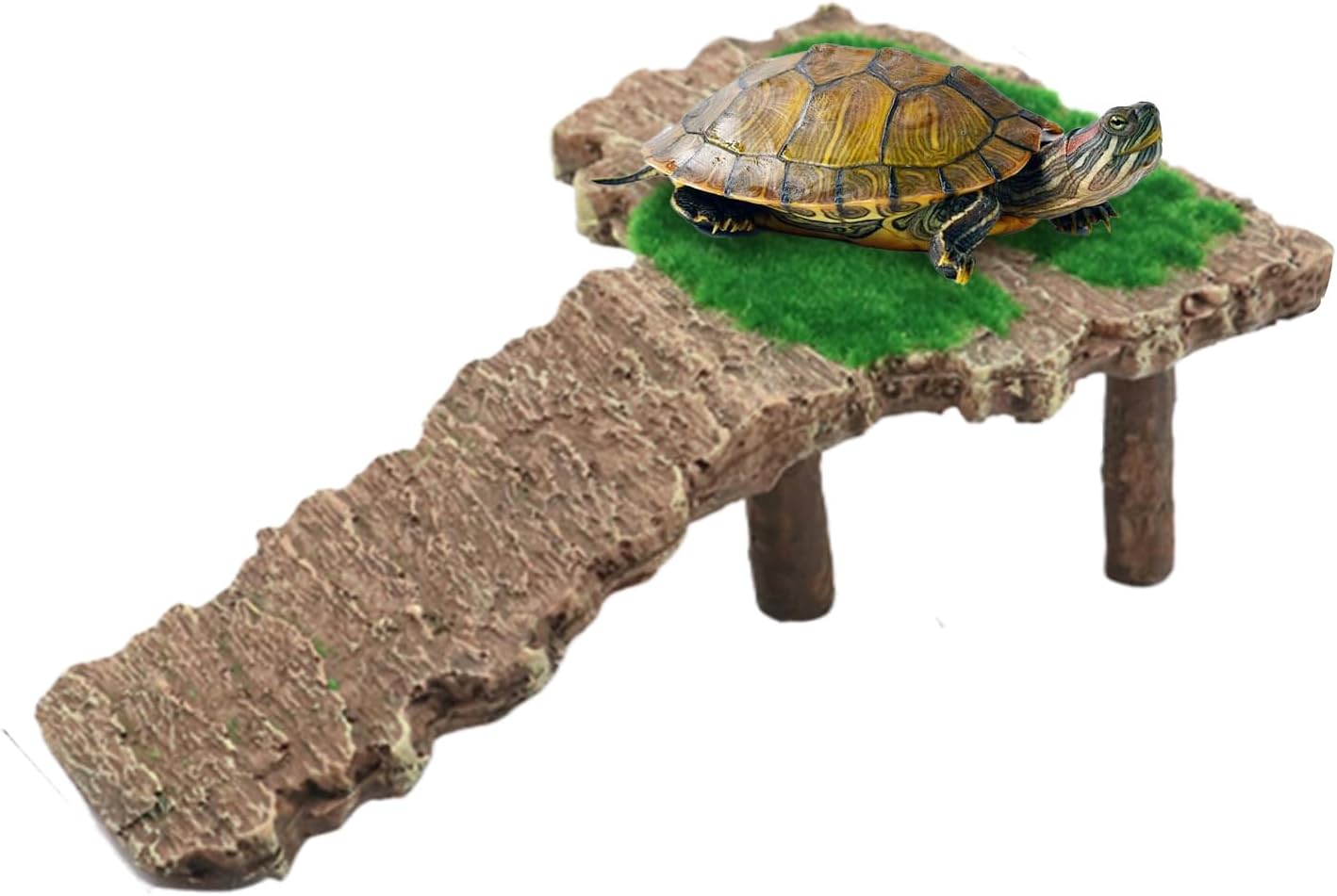 Turtle Ramp | Turtle Resting Terrace Basking Area - Non-Slip Dock Climbing Ladder, Resting Place Pet Supplies Landscape Decor for Reptile, Aquarium Accessories