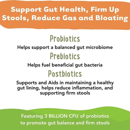 iHeartDogs Pupkin Probiotics, Prebiotics, & Postbiotics for Dogs with Pumpkin, Gut Soothing Bone Broth & Mushrooms - 30 Scoops