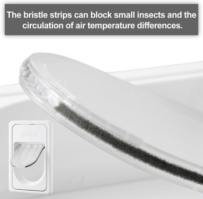 Smart Electronic Pet Door, Automatic Dog Door with 3 Modes, Battery Powered Electronic Sensor Pet Door with 1 Sensing Key, Fit for Large Pets Up to 85lbs. (New Upgraded) - Large Size