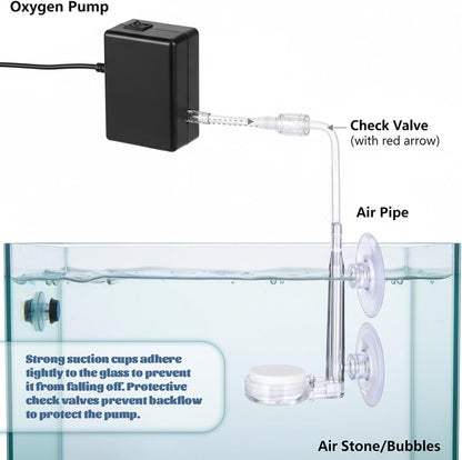 1 Inch Small Fish Tank Air Bubble Stone Aquarium Air Stone Disc High Dissolved Bubbler Airstone for Fish Tank Small Bucket(No Pumps and Tube)