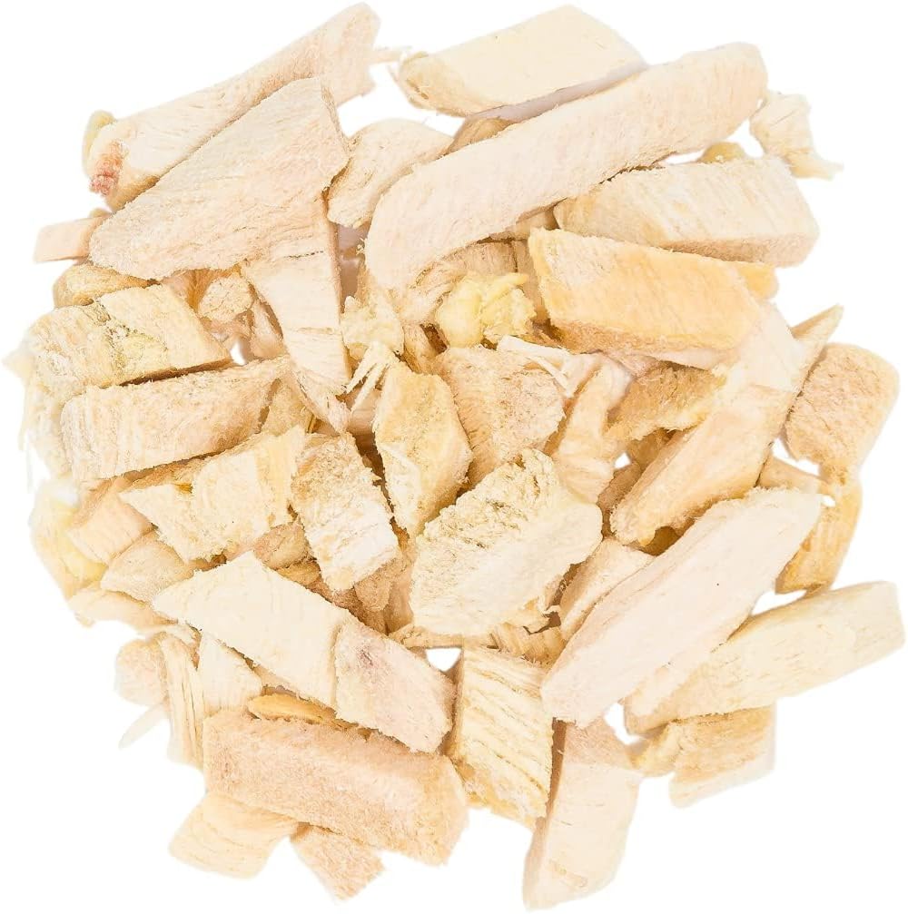 Hotspot Pets Freeze Dried Chicken Treats for Cats & Dogs -1LB Big Bag- Made in USA - Single Ingredient - Resealable Bag, All Natural Grain-Free Chicken Breast- Perfect for Training, Topper or Snack