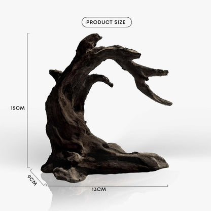 FZONE Driftwood for Aquarium Resin Model pH Neutral Aquarium Rocks for Aquascaping,Hardscape