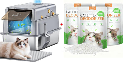 L7 Ultra Litter Box & Cat Litter Deodorizer