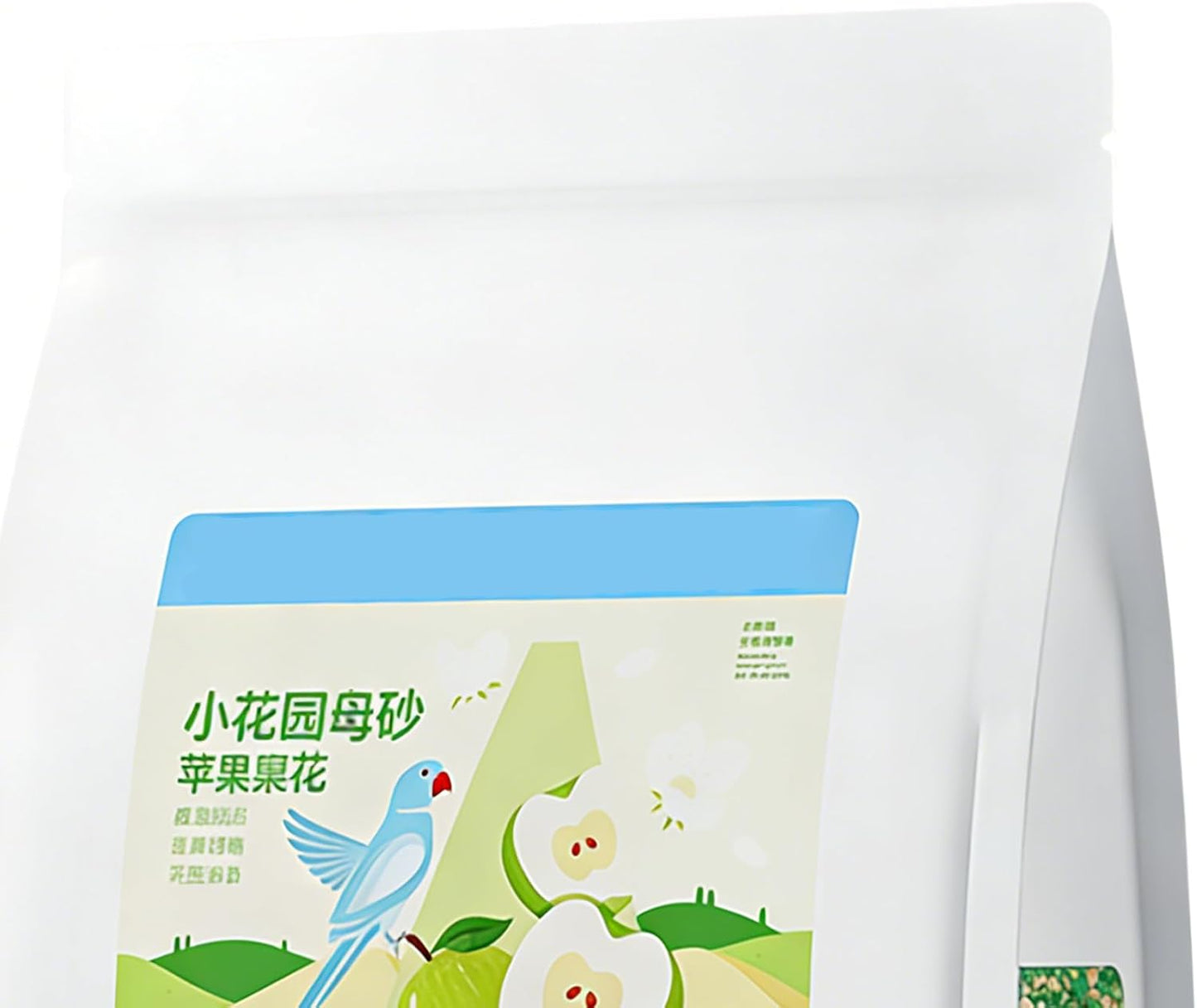 Absorbent Bird Cage Bedding, Nesting Litter Sand, 11.81x7.87x3.15 inches Cage Liner with Soft Texture, Bird Bedding, Cages Accessory with Safe Design, Pet Supply for Conure and Parakeet