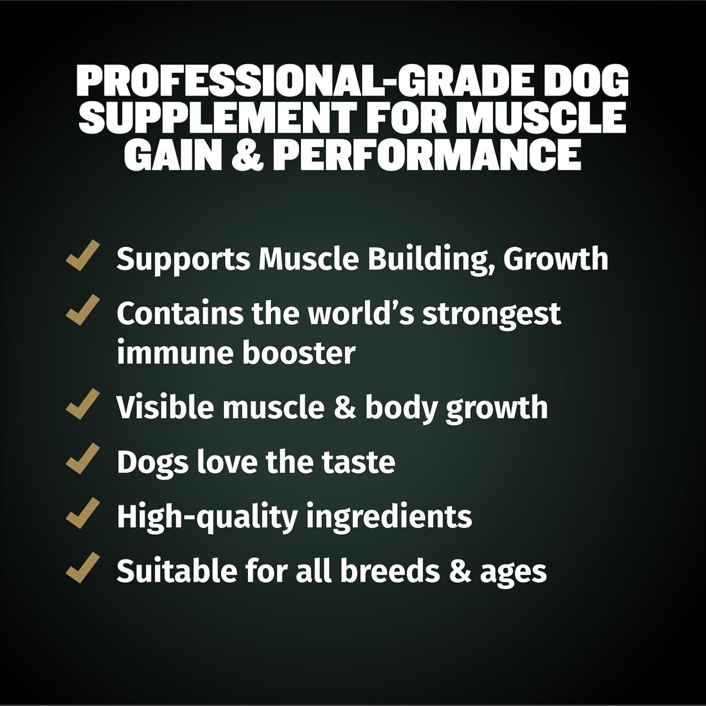 Bully Max 11-in-1 Muscle Gain Power Chews - High Protein Dog Supplement with Amino Acids - Healthy Treats for Puppy & Adult Dogs - Premium Muscle Builder for All Breeds - 75 Tasty Soft Dog Chews