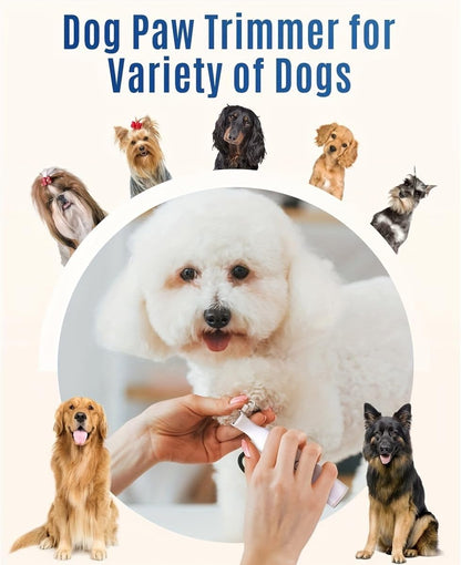 3 in 1 Electric pet Hair Clippers Shaver Nail Grinder Set Portable Safety pet Trimmer for Dogs Powered Made Plastic