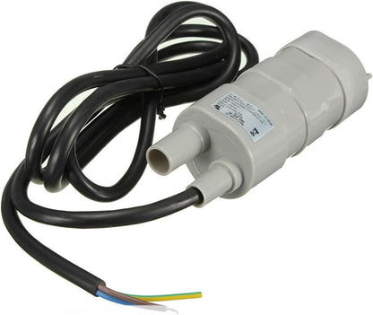 JT-500 DC 12V Submersible Water Pump - 5M High Head 600L/H (10L/min) for Aquarium/Pond/Fountain, 6-15V Adjustable Motor