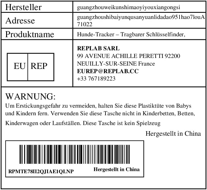 Dog Tracker - Portable Key Finder, Smart Key Locator | Easy Setup Positioning Tracking Device For Dog, Backpack, Purse, Bike, Real-time Location Tracking, Alerts For Lost Items, Durablee Lightweight