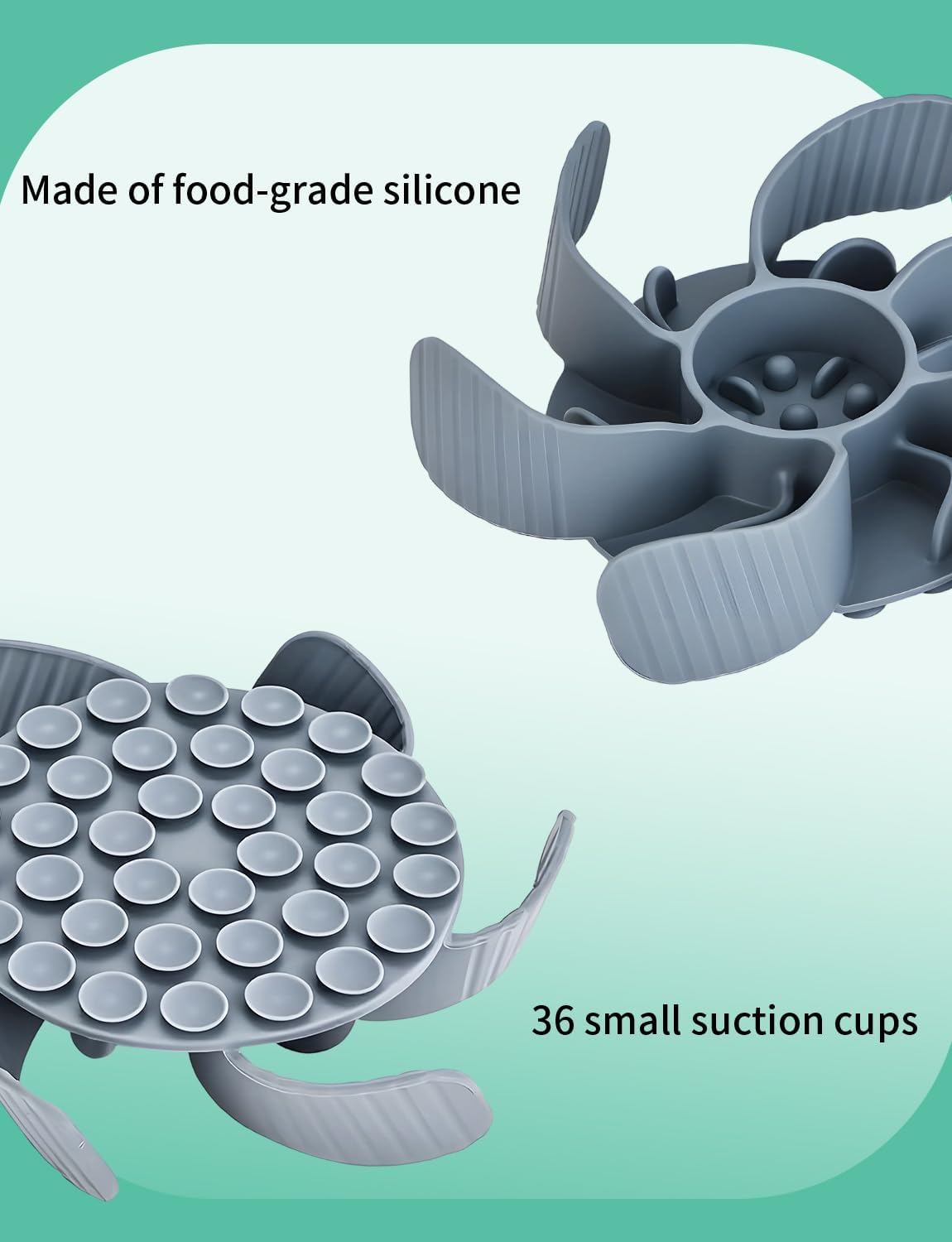 Premium Stainless Steel Dog Bowls,50OZ Large Capacity,Set of 2,Including Slow Food Bowl and Water Bowl,Suitable for Large and Medium-Sized Dogs,Green,Orange and Black