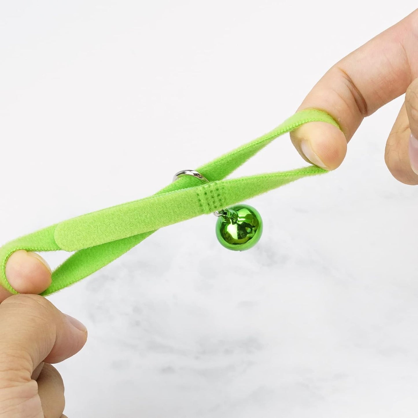 jiebor 24Pcs Tiny Kitten Collar Puppy Whelping Collars with 24Pcs Bell for Small Newborn Puppies Kitten Cat Dog