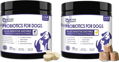 Probiotics for Dogs Chicken Falvored & Duck Falvored