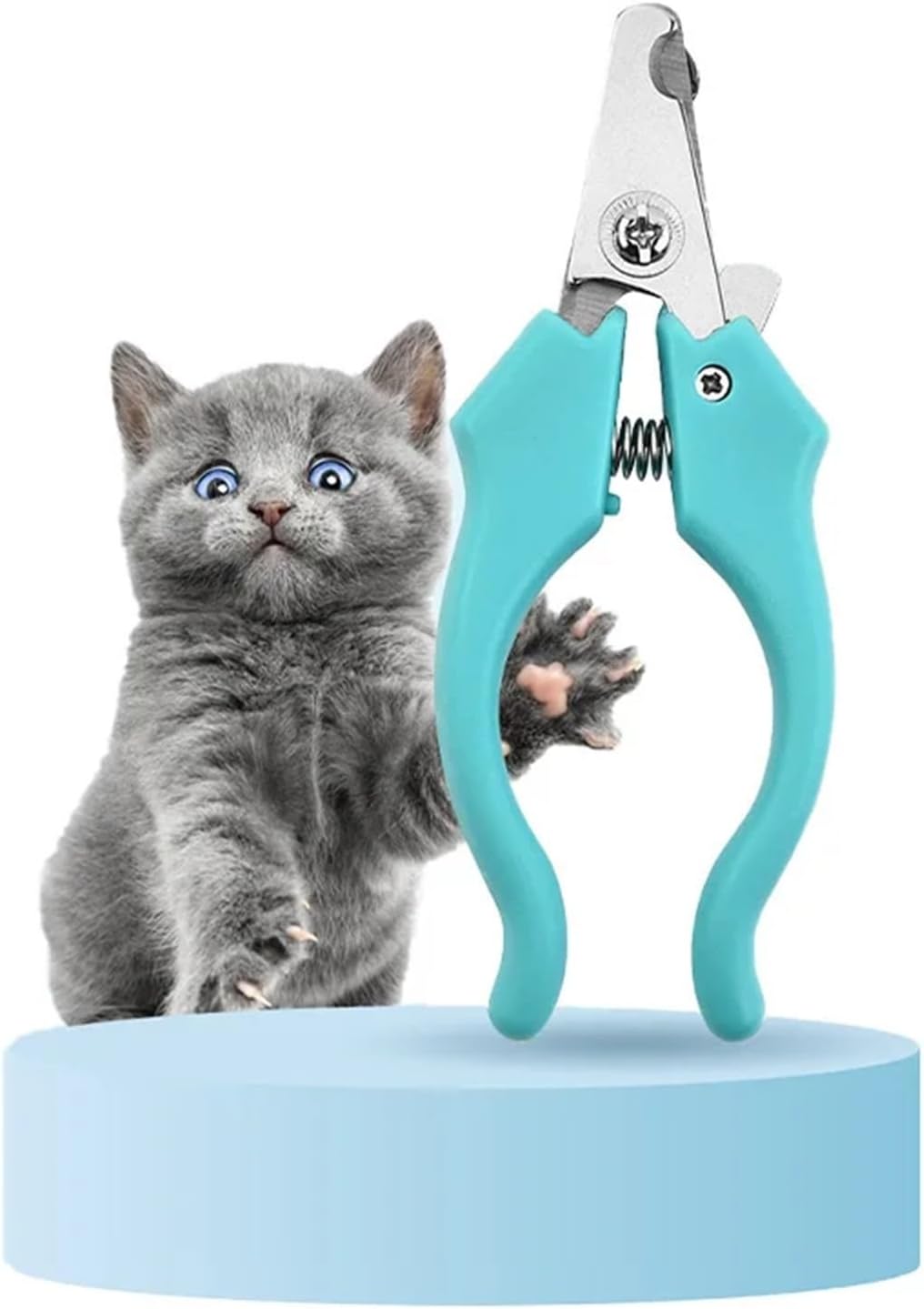 Pet Nail Clippers Dog Cat Nail Scissors Professional Pet Clipper for Small Stainless Steel Trimmer Puppy Grooming Care Tools(Color2)