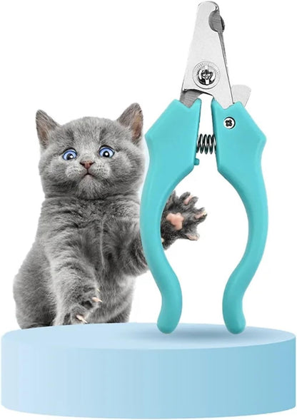 Pet Nail Clippers Dog Cat Nail Scissors Professional Pet Clipper for Small Stainless Steel Trimmer Puppy Grooming Care Tools(Color2)