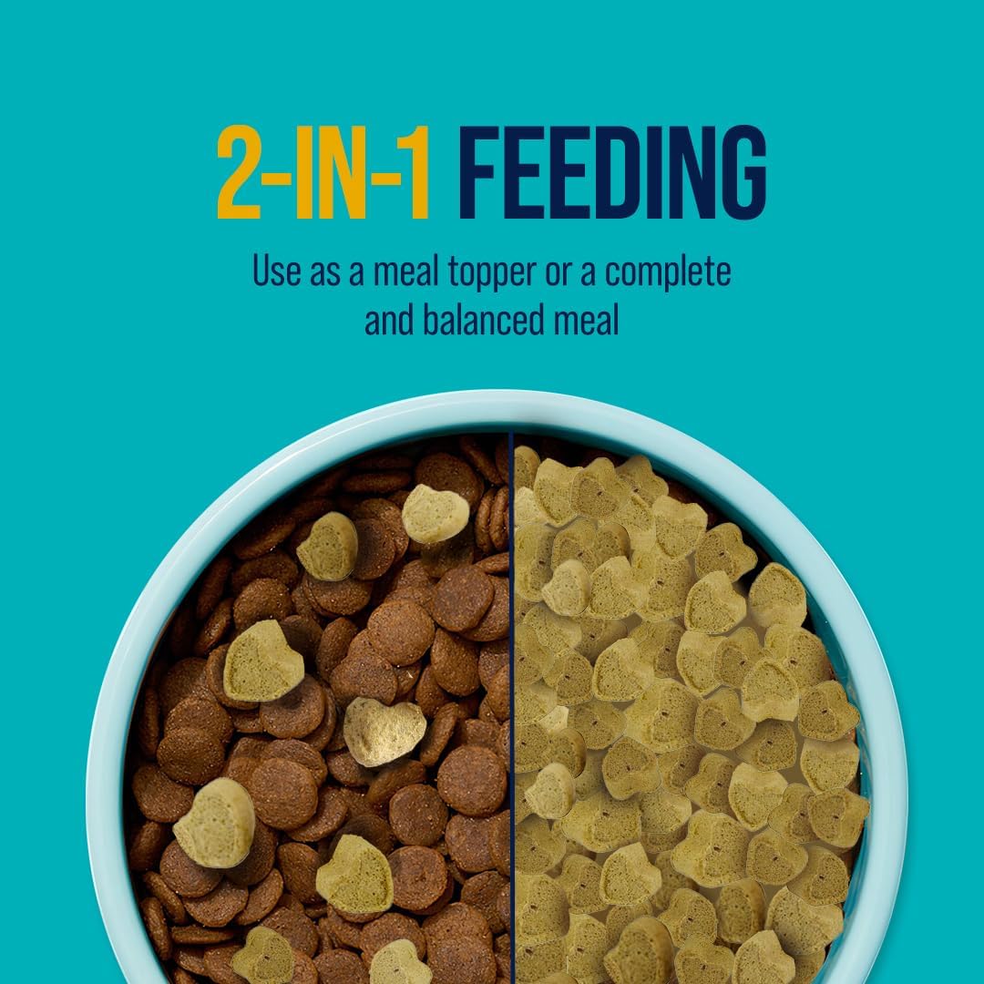 Stewart Raw Naturals Freeze Dried Raw Dog Food or Meal Topper, Lamb & Vegetables Recipe, 32 Ounce Bag, Complete and Balanced Nutrition (Pack of 4)