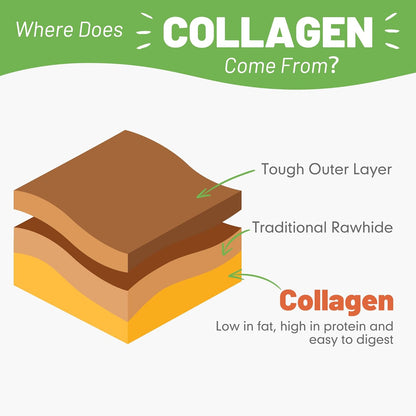 MON2SUN Chicken Collagen Sticks for Dogs, 5 Inch Teeth Cleaning Collagen Chews for Small Dogs (Chicken Flavored), Healthy Snacks, 10.58oz (40 Count-Pack of 1)