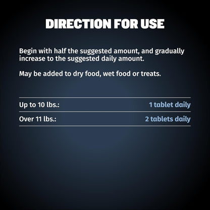 Bully Max Small Breed Dog Immune Support Tablets - Chewable Multivitamin Immunity Booster Supplement for Puppy & Adult Dogs - Pet Vitamins with Astaxanthin, Colostrum, Turmeric - 30 Tabs (2 Bottles)