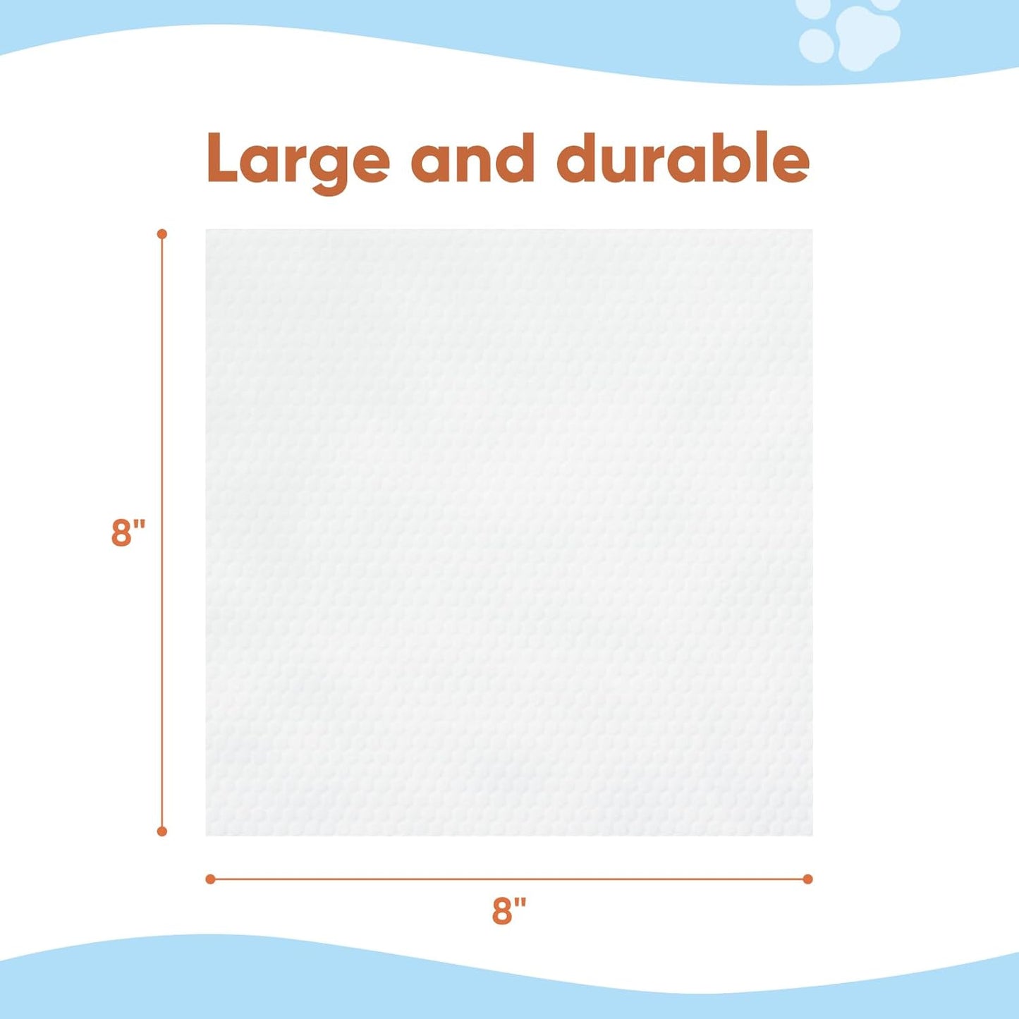 Unscented Pet Wipes (400pcs) - Hypoallergenic, Alcohol-Free & Soothing for Sensitive Skin - Head-to-Tail Cleaning for Dogs & Cats - Safe for Face, Coat, Paws & Butt