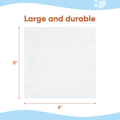 Unscented Pet Wipes (400pcs) - Hypoallergenic, Alcohol-Free & Soothing for Sensitive Skin - Head-to-Tail Cleaning for Dogs & Cats - Safe for Face, Coat, Paws & Butt