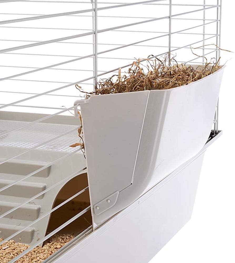 Ferplast Cavie Guinea Pig Cage & Rabbit Cage | Pet Cage Includes All Accessories to Get You Started & a 1-Year Warranty