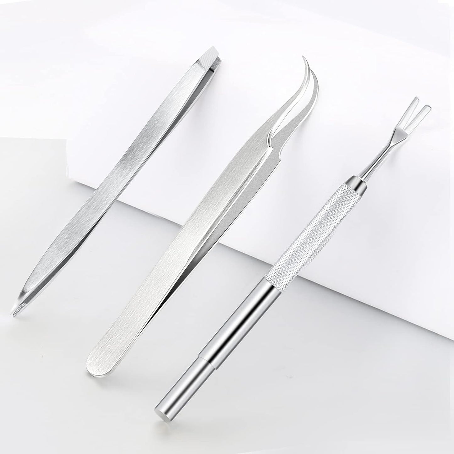 Rypet Tick Remover Tool Set - Stainless Steel Tick Remover Kit for Cats Dogs and Humans(Pack of 3)