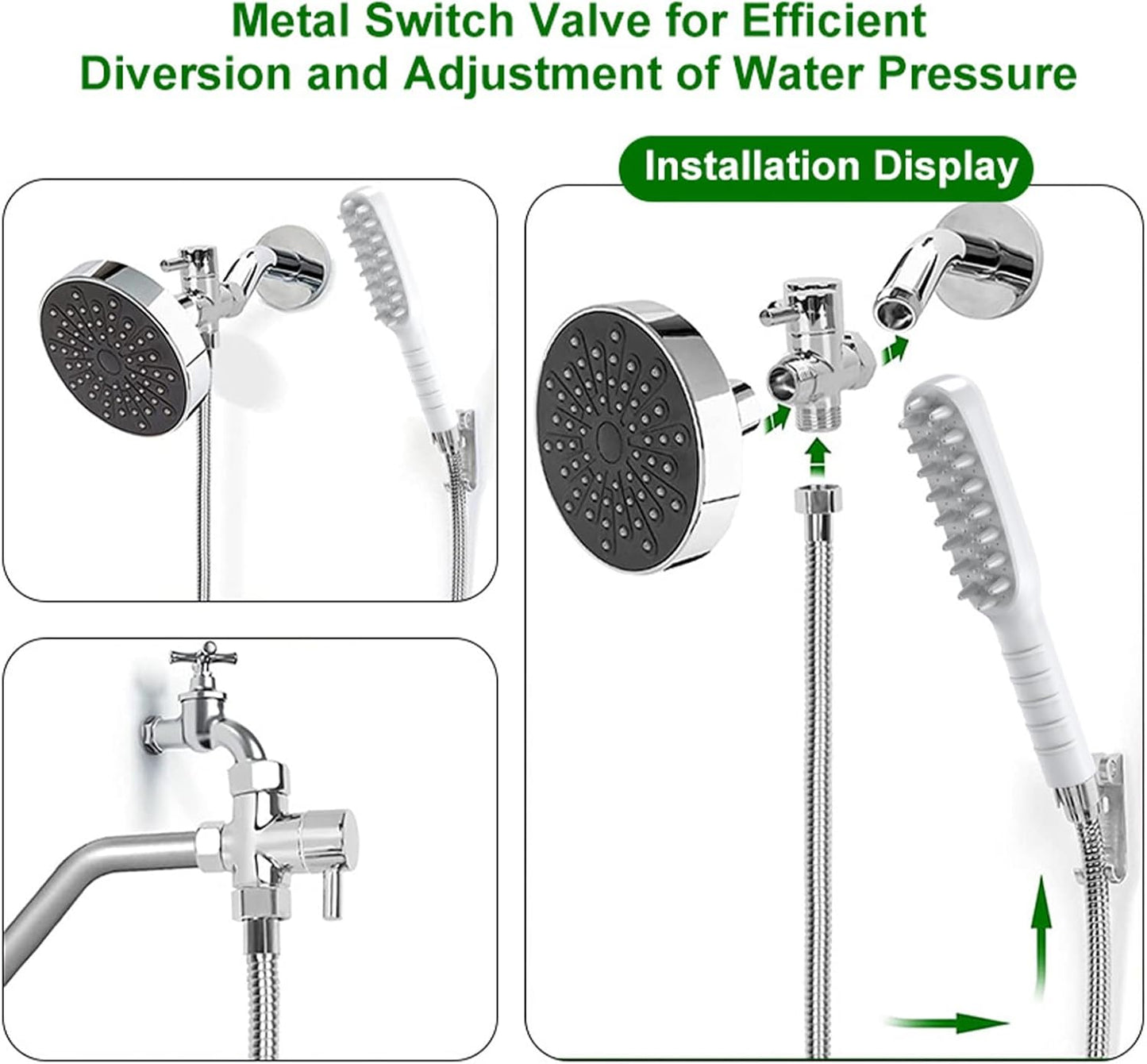 Pet Shower Sprayer – Bathing Sprayer Massage Showerhead For Dogs, Pet Showerhead For Combing And Grooming | Ideal For Garden, Yard, Bathroom, Camping, Outdoor Cleaning, Pets Care, Bath Time, Travel