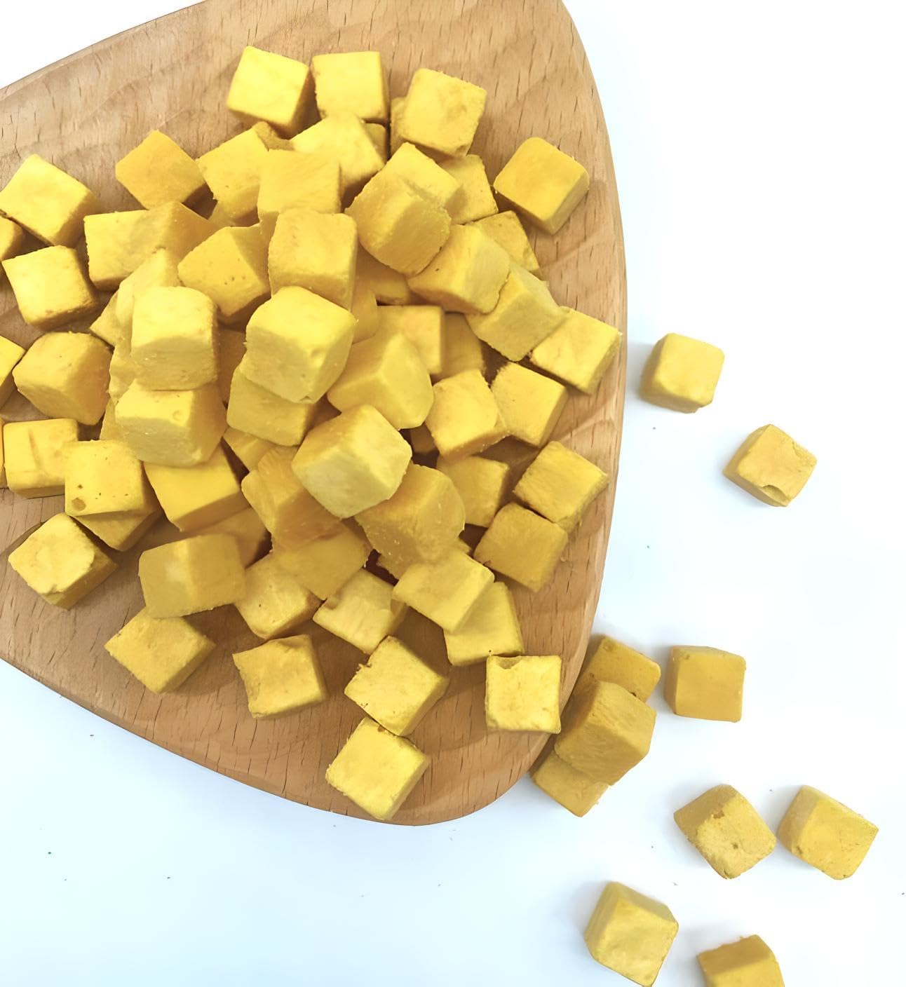 Organic Freeze-Dried Egg Treats for Dogs & Cats — 100% Single-Ingredient Egg — Grain-Free, Gluten-Free, High Protein Nutrition, Food Topper & Training Reward — Made in USA (Pack of 3)