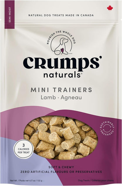 Crumps' Naturals Mini Trainers Semi-Moist Lamb 4.7oz
