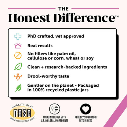 Multivitamin Dog Supplement, Glucosamine chondroitin for Dogs, Probiotics, Omega Fish Oil, Dog Supplements & Vitamins, Vitamins for Skin and Coat Allergies, (Peanut Butter 90 ct)