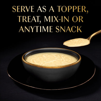 Sheba Bisque Lickable Cat Treats & Cat Food Toppers Chicken Recipe, 1.4 oz. Bowls, 14 Count