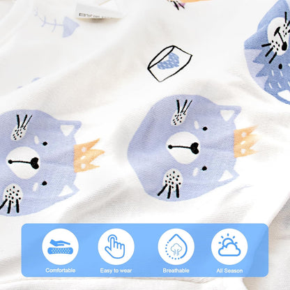 Coppthinktu Cat Recovery Suit Female, Breathable Cat Onesie After Surgery Female for Abdominal Wounds or Skin Diseases, Surgery Recovery Suit Kitten Onesie After Spay Wear Anti Licking