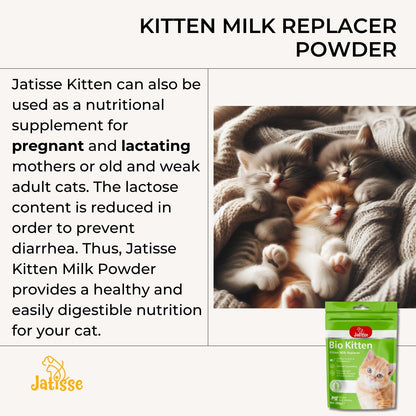 Kitten Milk Replacer Powder Formula with Vitamins, Minerals & Trace Nutrients for Kittens and Mother 7.05 oz.