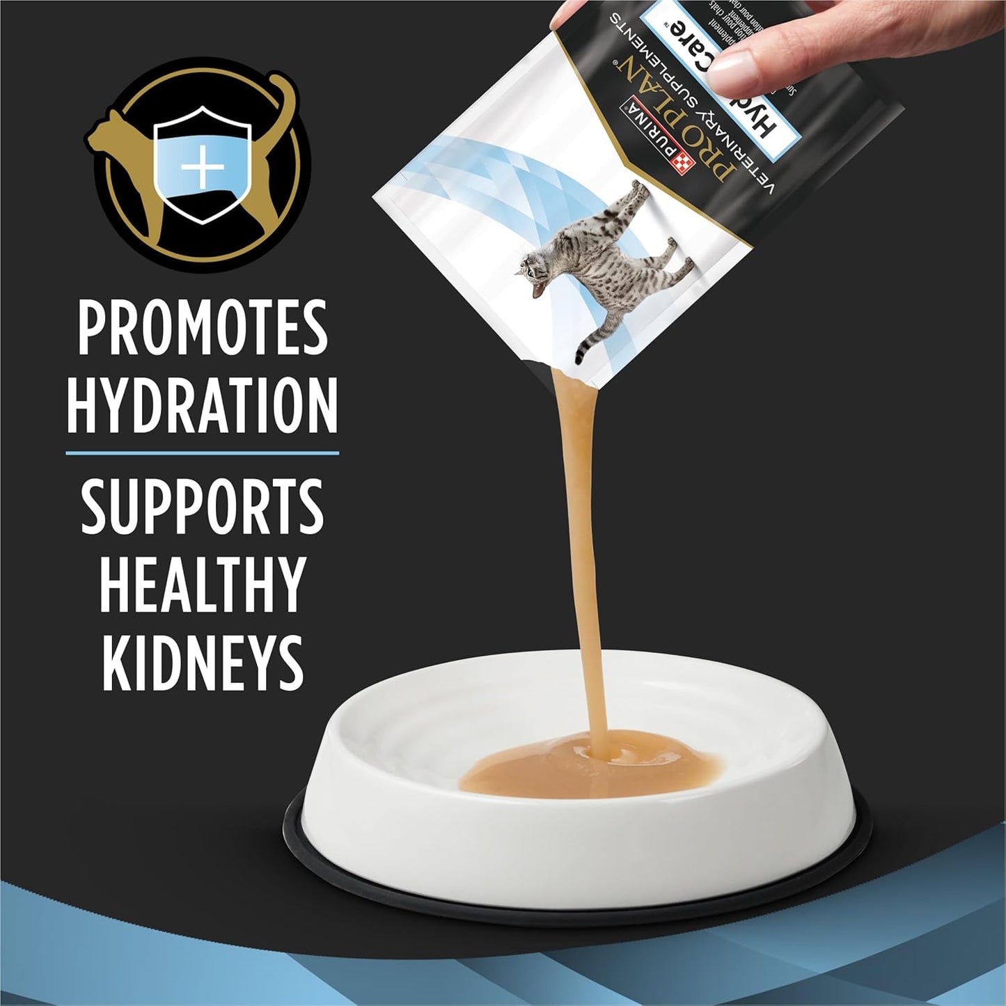 Purina Pro Plan Veterinary Supplements Hydra Care Cat Supplements - (Pack of 24) 2.65 oz. Pouches