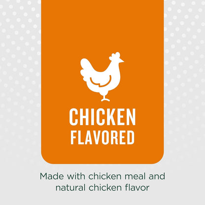 Minties Dental Treats for Cats, Chicken Flavored Treats for Cats, Freshens Breath and Controls Tartar, 30oz (12 2.5oz Bags)