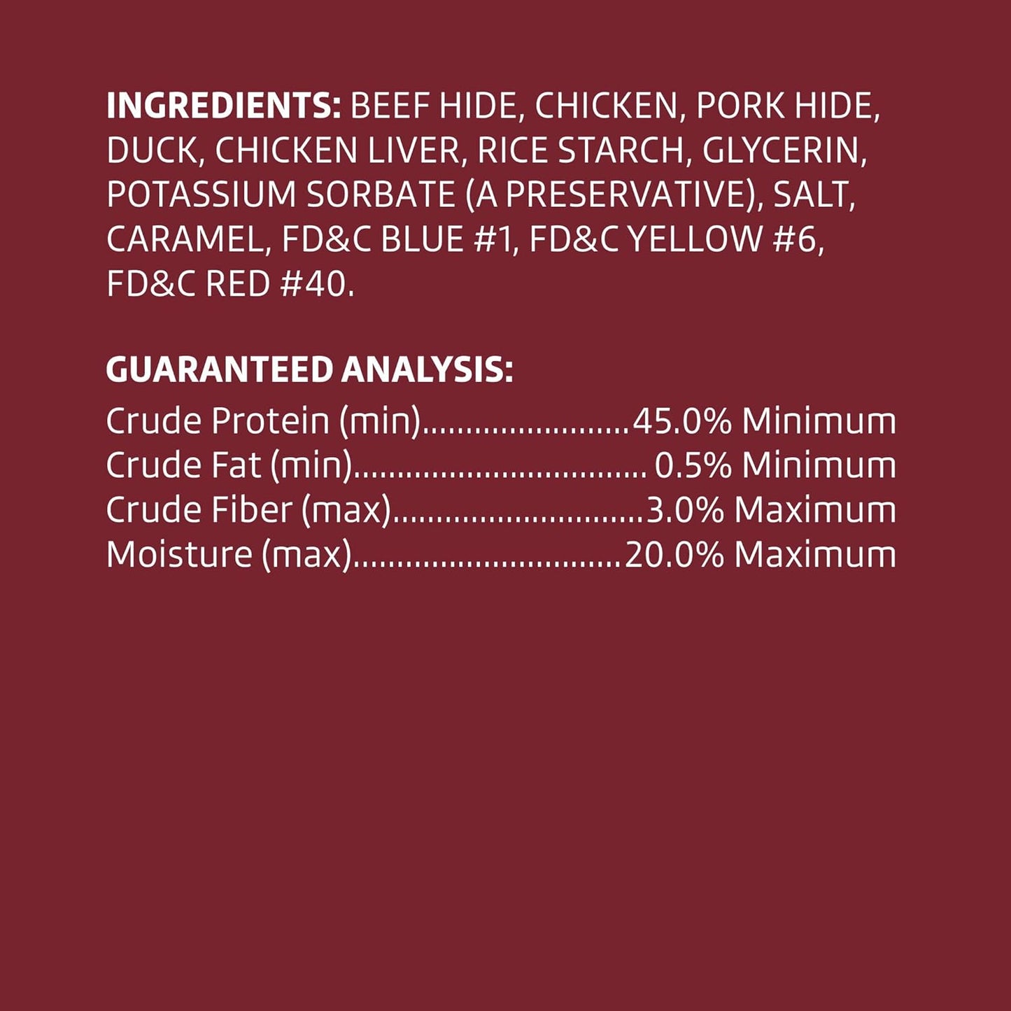 Amazon Brand - Wonder Bound Triple Flavor Rawhide Kabobs for Dogs, Variety, 1.5 pound (Pack of 1)