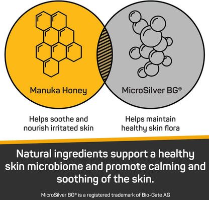 Silver Honey Nourish & Soothe Leave-in Conditioner 16 fl oz, Dog & Cat Skin & Coat Care, Natural Manuka Honey + MicroSilver BG, Pump Bottle