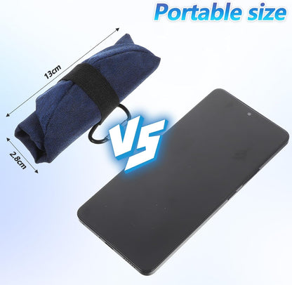 2 Pcs Foldable Portable Dog Bowls for Travel, 40 oz Water and Food Bowl for Dog, Puppy Waterproof Wear-Resistant Oxford Cloth