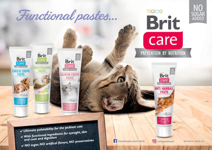 Brit Care Cat Paste Anti Hairball with Taurine, 100ml