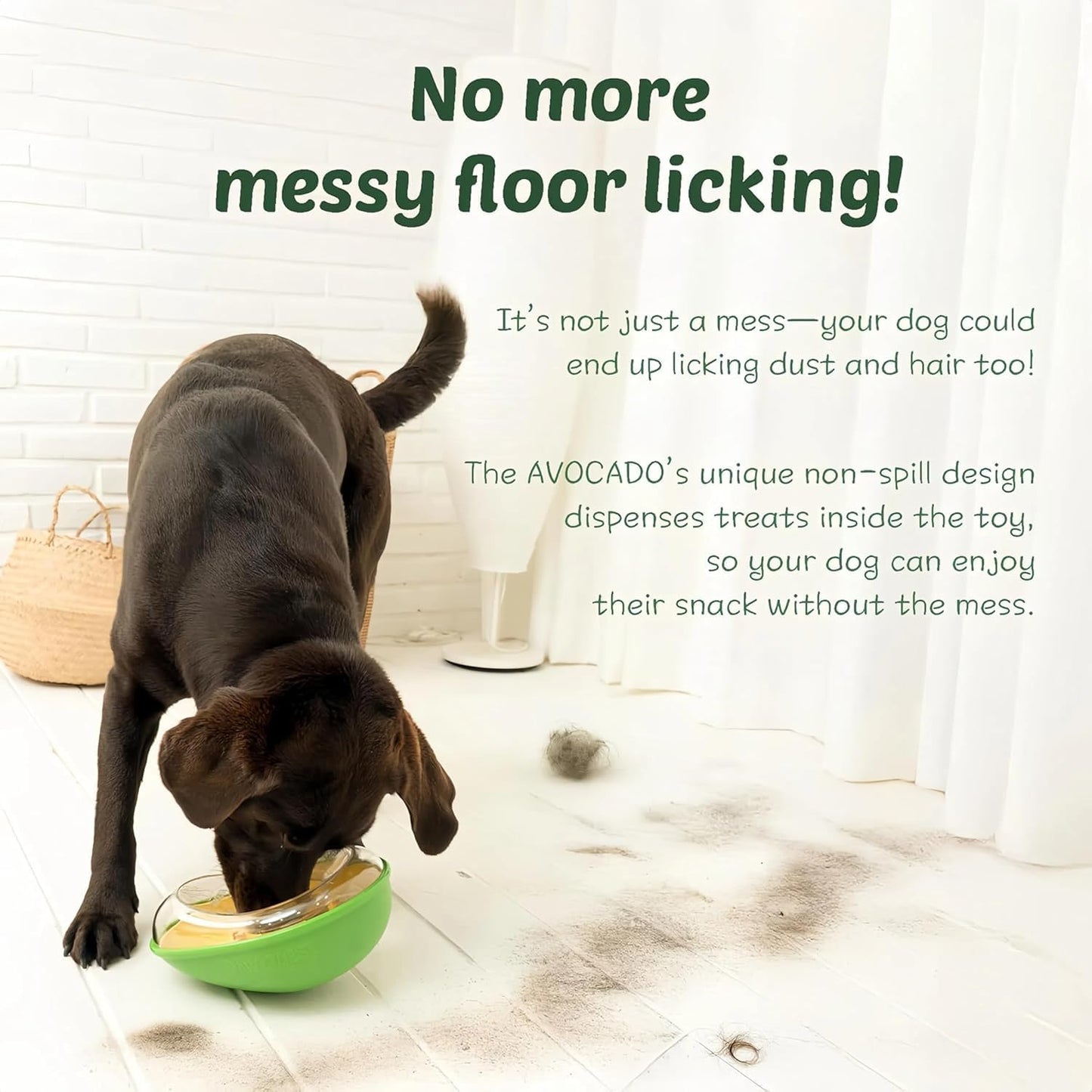 3 in 1 Dog Slow Feeder, Non-Spill, Anti-Choking, Interactive Toys to Keep Them Busy, Detachable, Easy to Clean, Great for Slower Feeding& Food Training