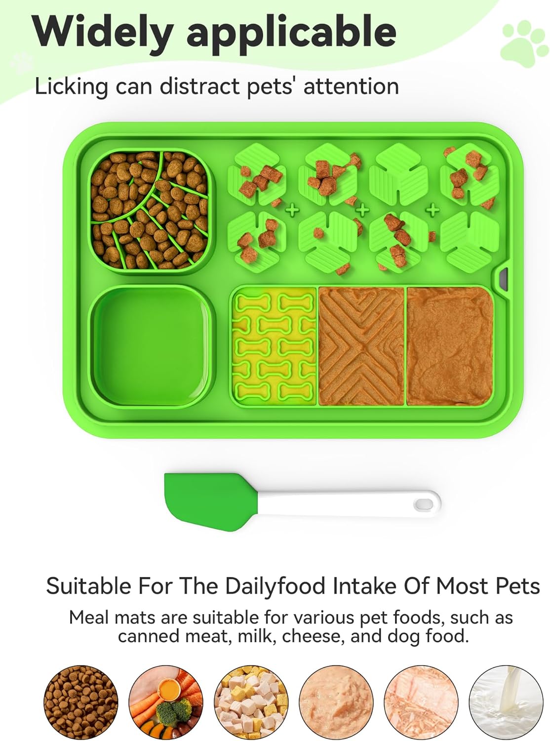 Lick Mat for Dogs，Slow Feeder Bowl for Dogs and Cats, Silicone Lick Mat & Snuffle Mat - Interactive Puzzle Feeder to Slow Eating and Keep Busy, Reduce Vomiting and Relieve Boredom