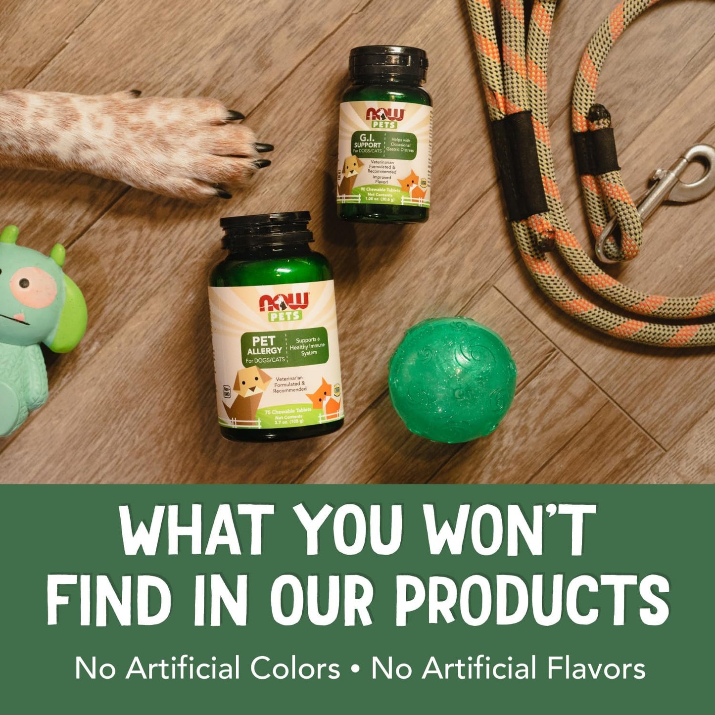 NOW Pet Health, Cardiovascular Support Supplement, Formulated for Cats & Dogs, NASC Certified, Powder, 4.5-Ounce