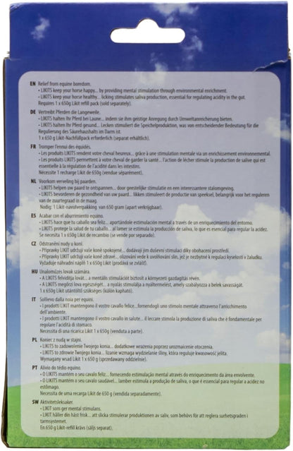 Likit Holder Purple | Stable Toy for Horses, use Horse Treats | Help Horse Boredom | Purple