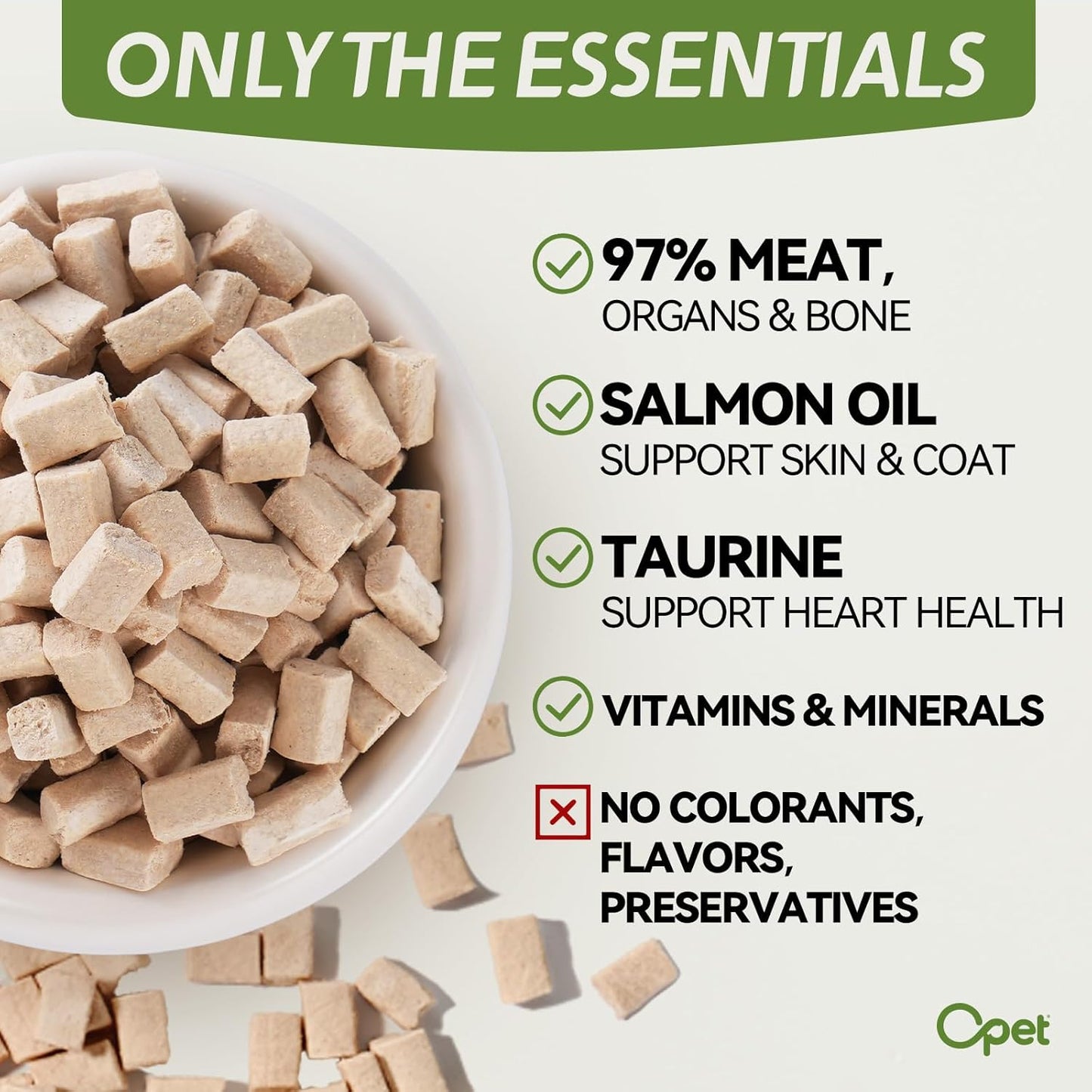 OPET Mixed Tofu Cat Litter - 18lb Strong Clumping Litter, Mixed Tofu and Bentonite, 99.9% Dust Free and Flushable Cat Litter, Natural Sustainable Ingredients Odor Control, Low Tracking