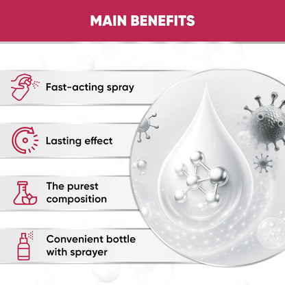 Dental Spray for Pets – Cat & Dog Breath Freshener That Helps with Tartar, Plaque, & Bad Odor – Silver 50 PPM + Valerian Flavour for Dog Teeth Cleaning – 4 Oz