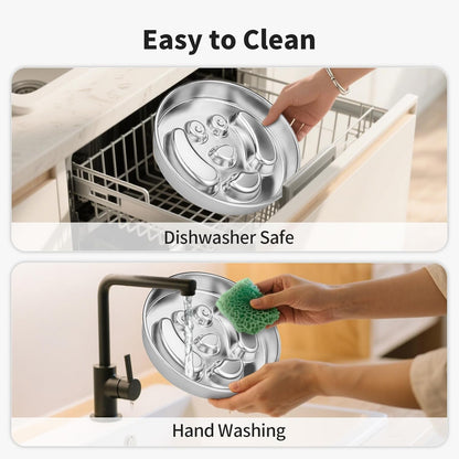 Stainless Steel Slow Feeder Dog Bowl – Anti-Gulping Puzzle Bowl for Small & Medium Dogs, 2-Cup Capacity Pet Feeding Dish, Helps Reduce Bloat & Improve Digestion