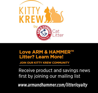 ARM & HAMMER Hardball Lightweight Platinum Multi-Cat Clumping Cat Litter Odor Control, Easy No-Mess Scooping, Garden Bloom Scent, 8.5 Lbs.