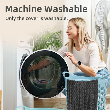 Dog Car Seat - Upgrade Super Soft Memory Foam Booster Car Seats for Small Medium Dogs, Dog Bed Washable with Storage Pockets Clip-On Safety Leash and Foam Filling Pet Travel Accessories up to 35lbs